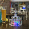 6 Shot Glass Dispenser Holder Liquor