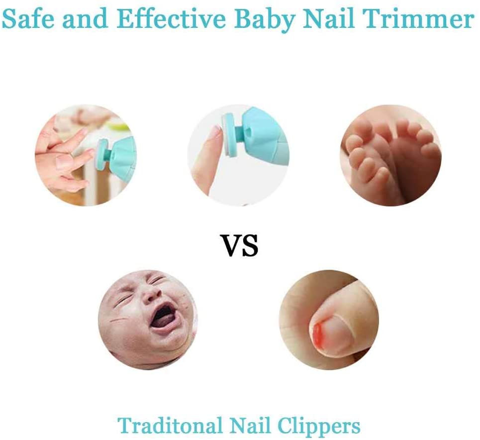 (🎄Christmas Hot Sale 48% OFF) Premium LED Baby Nail Trimmer Set, Buy 2 Get Extra 10% OFF & Free Shipping