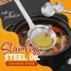 🔥(Last Day Promotion - 50% OFF)Stainless Steel Oil Colander Spoon, Buy 2 Get 1 Free NOW