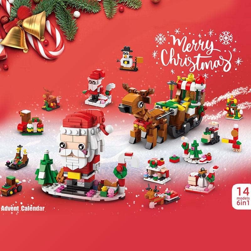 🔥Last Day Flash Sale🔥-🎅2024 Christmas Building Blocks Gift Box