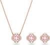 Swarovski Sparking Dance Crystal Necklace and Earring Set Jewelry Collection