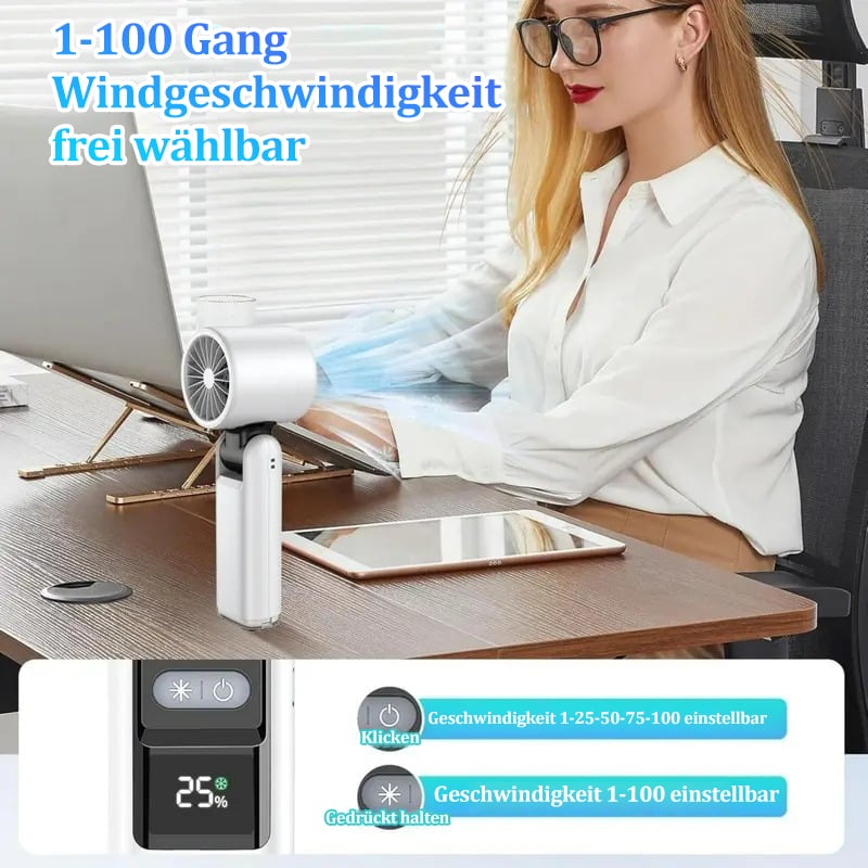 🔥Letzter Tag 49% Rabatt🧊Tragbarer Turbo-Eiskühlventilator