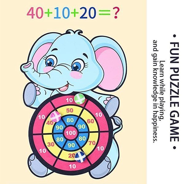 🐘Hot Sale Now🐘Funny and Safe Cartoon Dart Board Games🔥Buy 2 Get 1 Free/Free Shipping