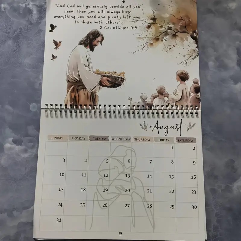 🎄Early Christmas Sale 49% OFF🔥Christianity 2025 Bible Verse Calendar