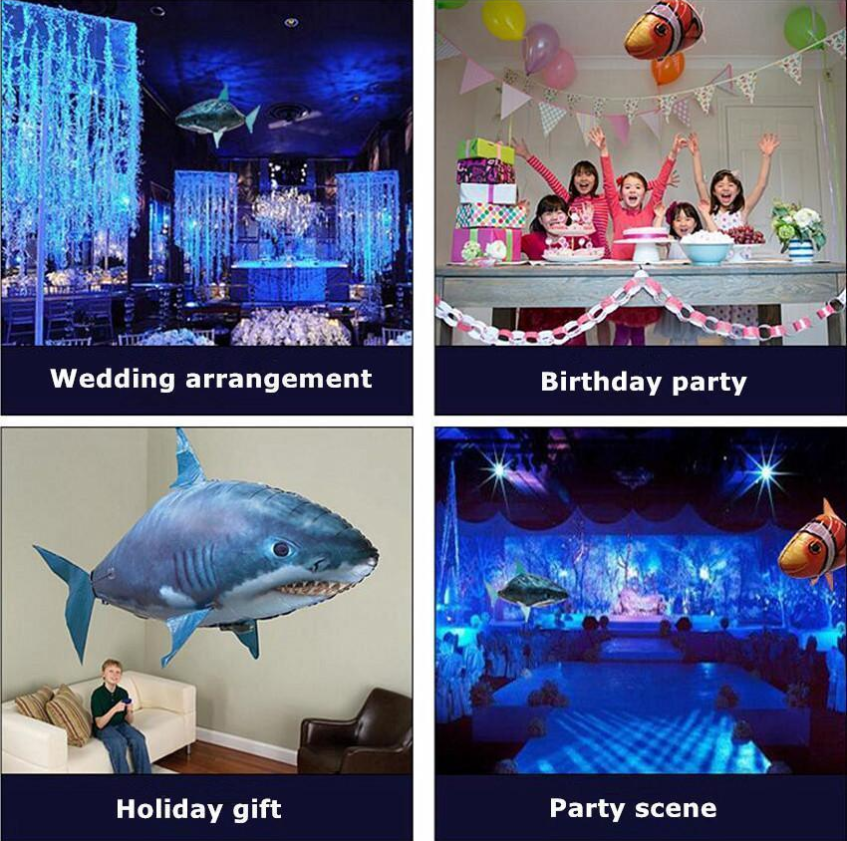 50%OFF-RC Flying Fish-Creative Party Decoration