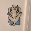 😂FUNNY CAT LIGHT SWITCH COVER