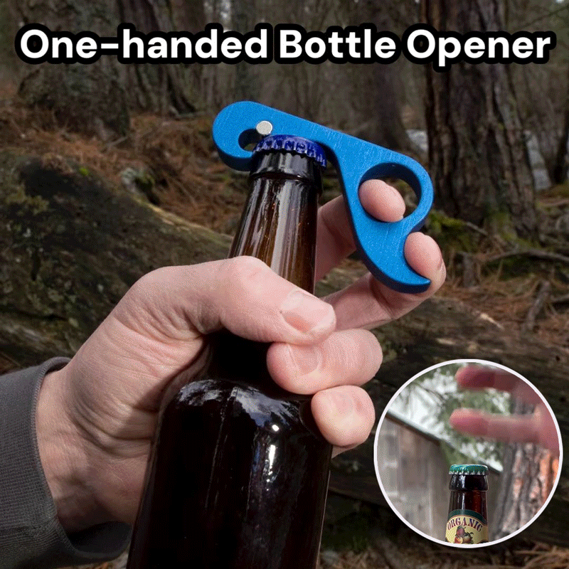 🎁TikTok Last Day Sale - 70% OFF🔥One-handed Bottle Opener