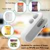 🎄TikTok Christmas Sale - 70% OFF✨Small 2-in-1 Rechargeable Magnetic Snack Sealer Household Mini Sealing Machine