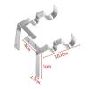 Summer Hot Sale 50% OFF - No-Drill Curtain Rod Tap-In Holders (1 Pair)(Buy 4 Free Shipping)