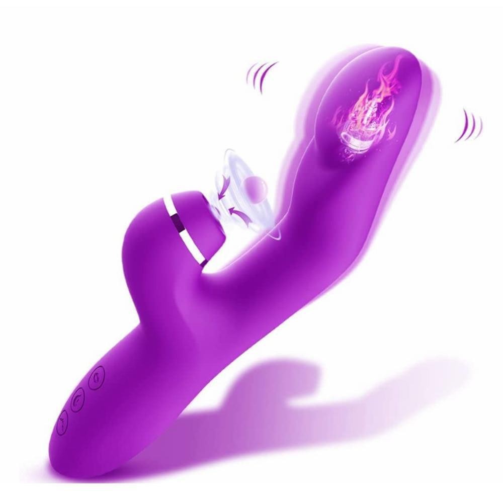 SHEMESIX - Female Massage Vibrator - Couple Flirting G-Spot Orgasm Sucking Heated Vibrator Masturbator