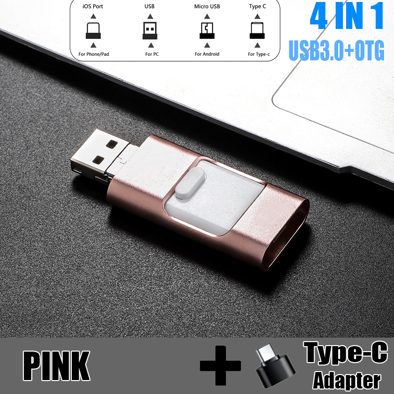 🔥Last Day - Low Price Sale🔥4 In 1 High Speed USB Multi Drive Flash Drive