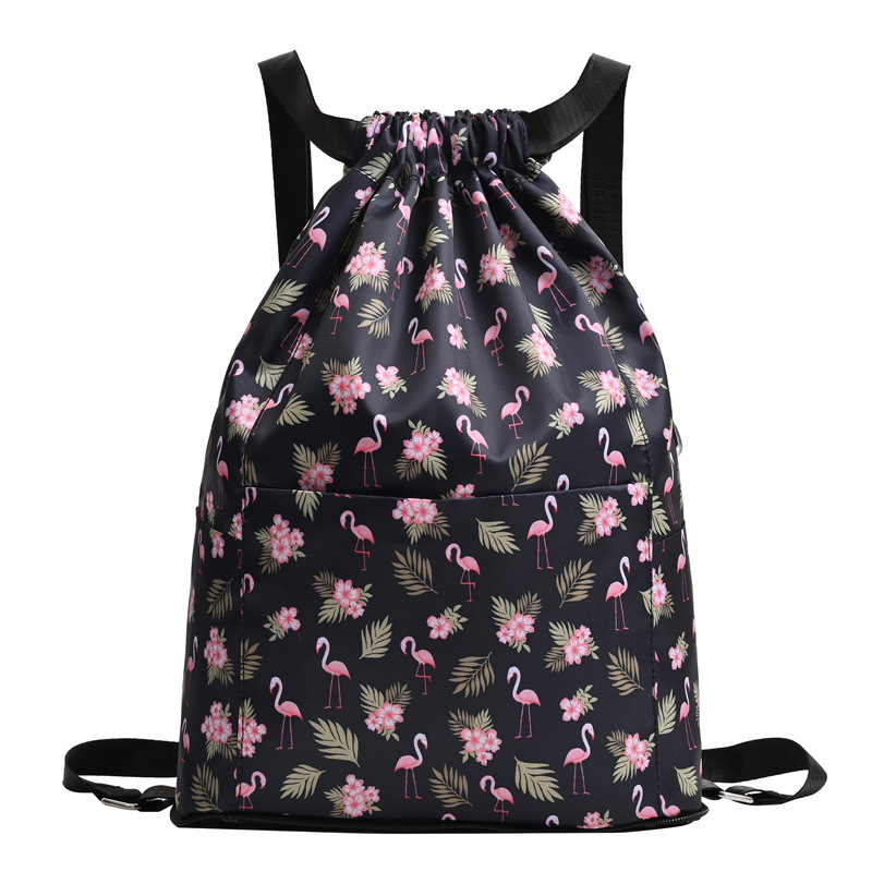 🔥Last Day 50% OFF - Drawstring Foldable Large Capacity Dry-wet Separation Travel Sports Backpack