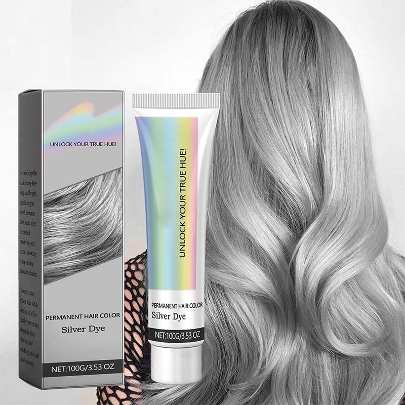 🔥LAST DAY SALE 70% OFF💖2-in-1 Natural Essence Extract Silver Hair Dye