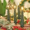 🏆️Letzter Tag 49% Rabatt🌲Flammenlose Stabkerzenlichter für den Weihnachtsbaum mit Fernbedienung