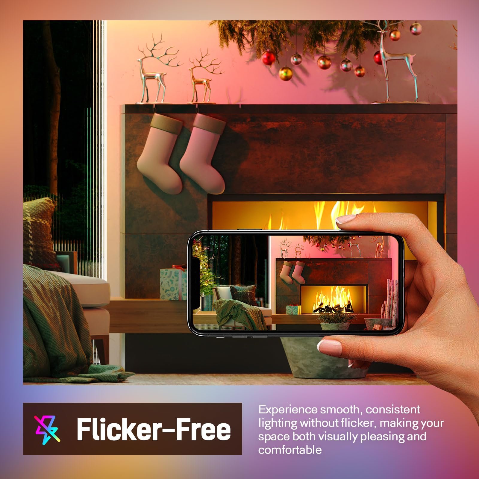 🔥Handcrafted Stained Glass LED Light Bulb – Transform Your Space with Color & Ambiance!