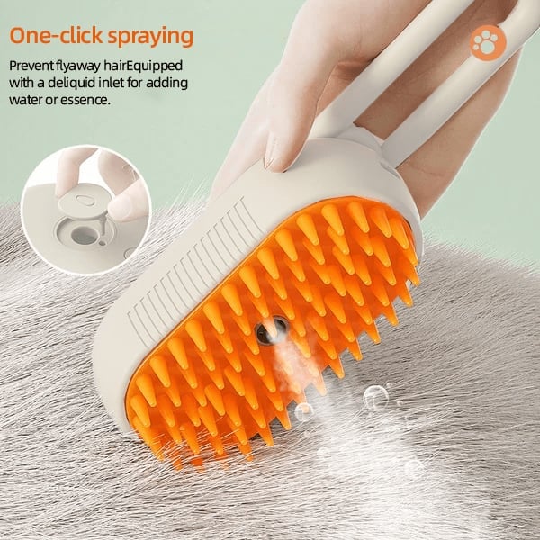 🔥🔥Last Day Low Price in History--Electric Refreshing Mist Pet Grooming Comb-❤️❤️Buy 1 Get 1 Free