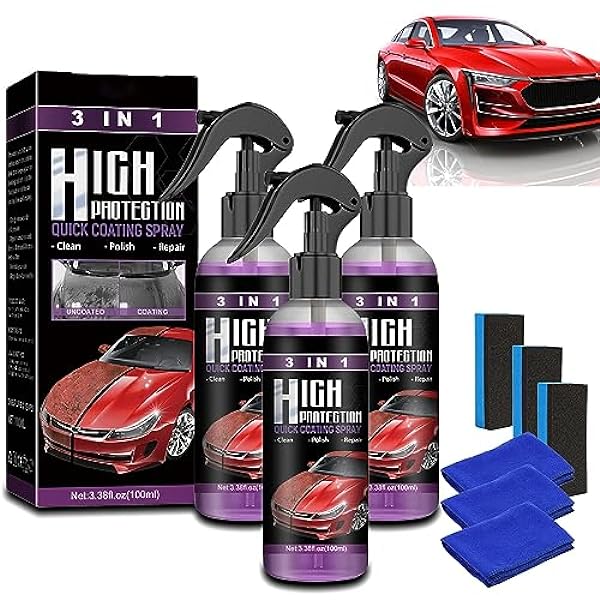 🔥Last Day 70% OFF🔥 3 In 1 High Protection Quick Car Coating Spray