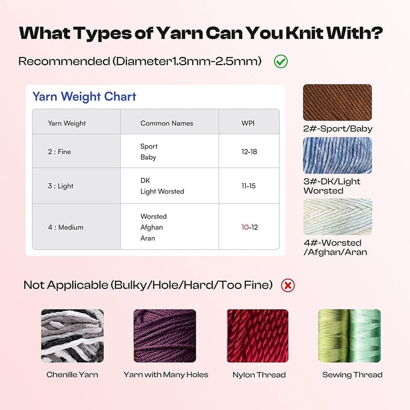 🔥MOTHER'S DAY SALE - Quick Cord Knitting Machine