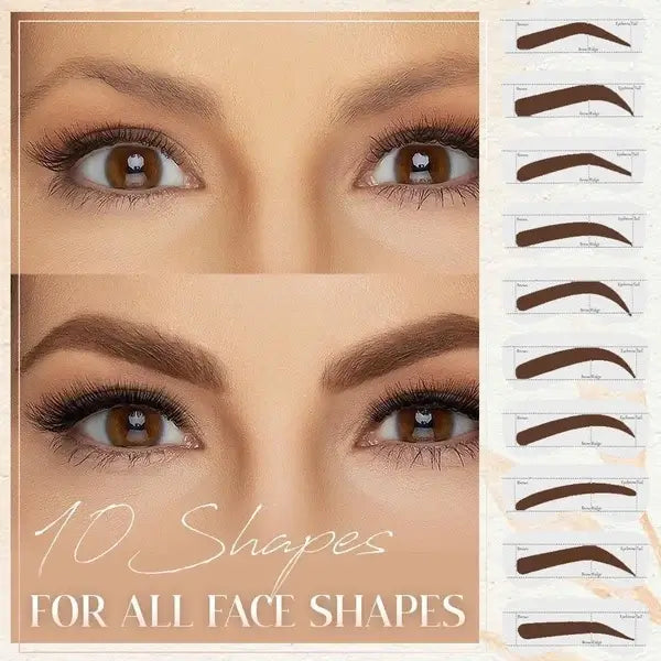 🎁Spring Hot Sale-49% OFF🔥Perfect Brows Stencil Stamp Kit🔥