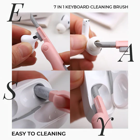 (⏰Christmas Hot Sale Now-49% OFF)7-in-1 Electronics Cleaner Kit-BUY 3 GET 2 FREE&FREE SHIPPING