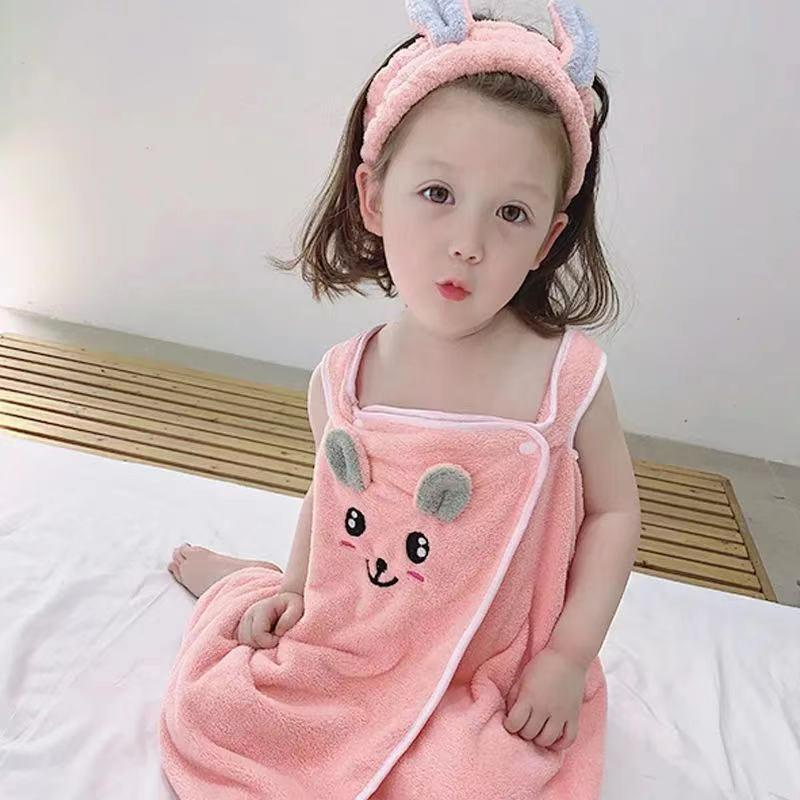 (🌲Early Christmas Sale- SAVE 48% OFF)Wearable Bath Towel for Children(BUY 2 GET FREE SHIPPING)