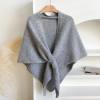🍂TikTok Fall Sale — Last Day 70% OFF💕Women's Solid Color Wool Blend Shawl☁️