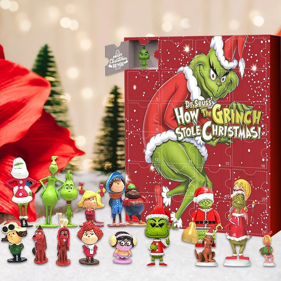 🔥Last Day Promotion 48% OFF-🎁-Advent calendar “Grinch”