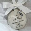 (Christmas Pre Sale- 50% OFF) Christmas Ornaments Feather Ball- Angel In Heaven Memorial Ornamen