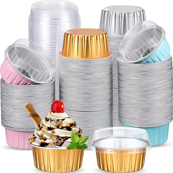 🎅Christmas Hot Sale - 50% OFF🎁Reusable Round Aluminum Foil Tin Cups