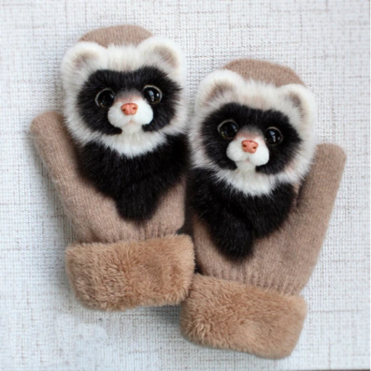 (Christmas Big Sale!- 50% OFF)Animal Mittens, Buy 2 Free Shipping