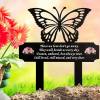 🐦Metal Cardinal Cemetery Memorial Stake💖