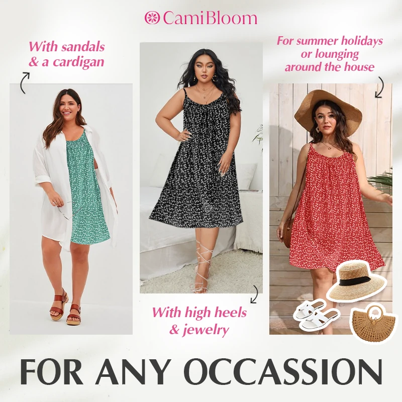 🎁LAST DAY 45% OFF🎁 Floral Printed Camisole Dress