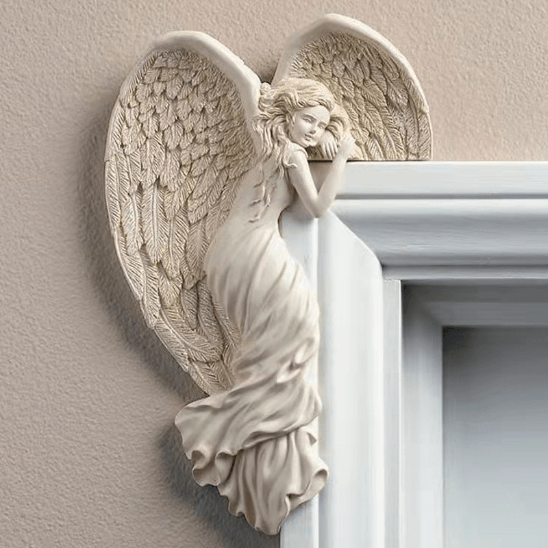 🎄(🔥Black Friday Sale: Save $10)🎄Angel Wings Door Frame Decoration