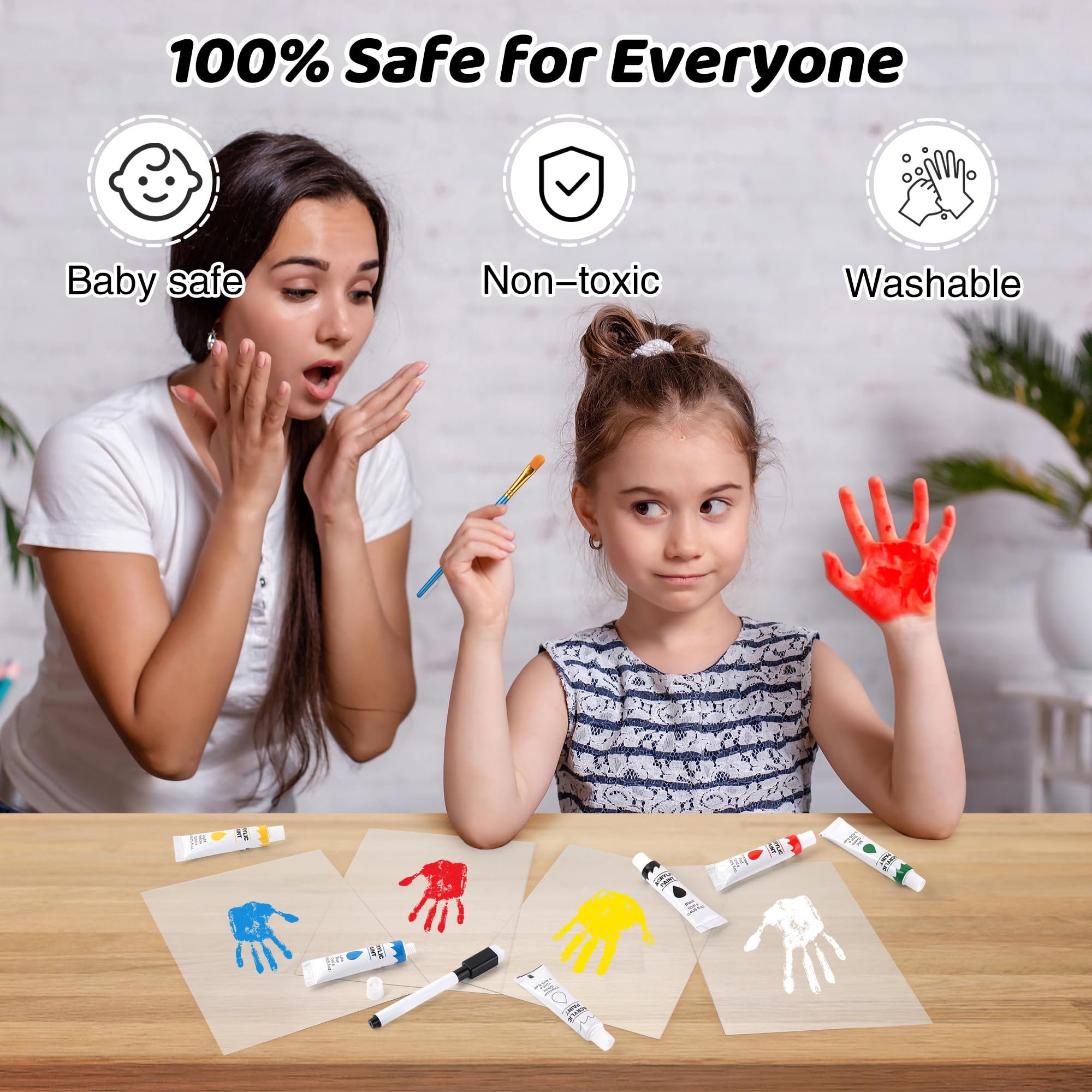 ⏰LAST DAY SALE 50% OFF💥Family Handprint Kit