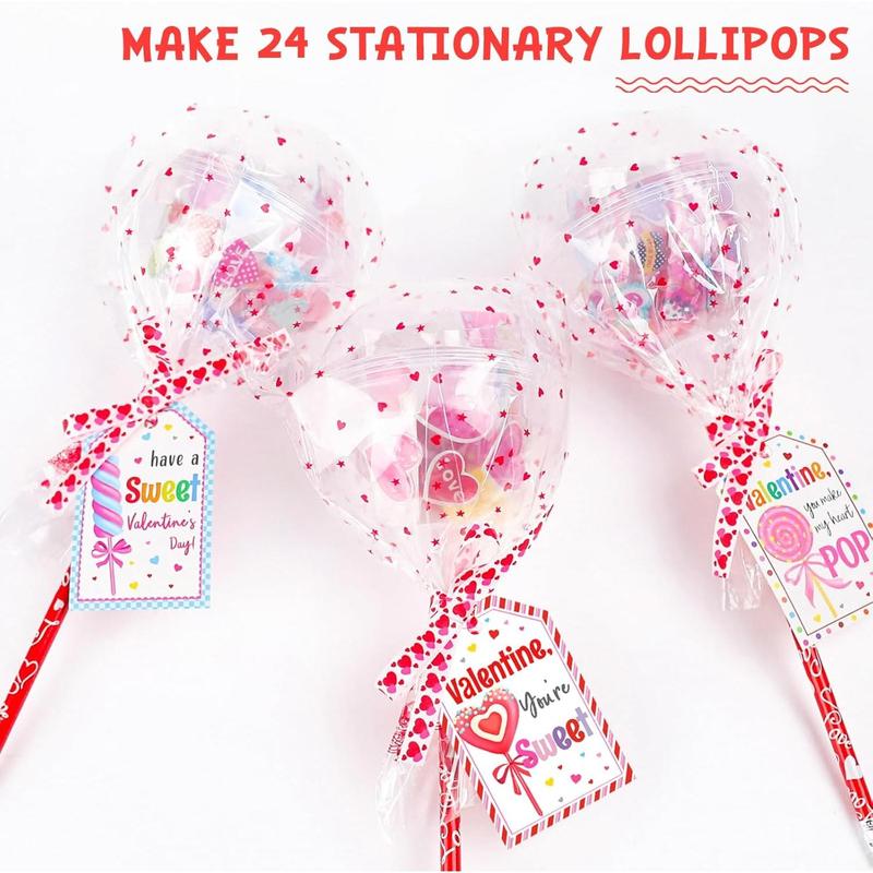 🔥Last Day Promotion 48% OFF-🎁-24 Pack Giant Lollipop-Shaped Stationery Set