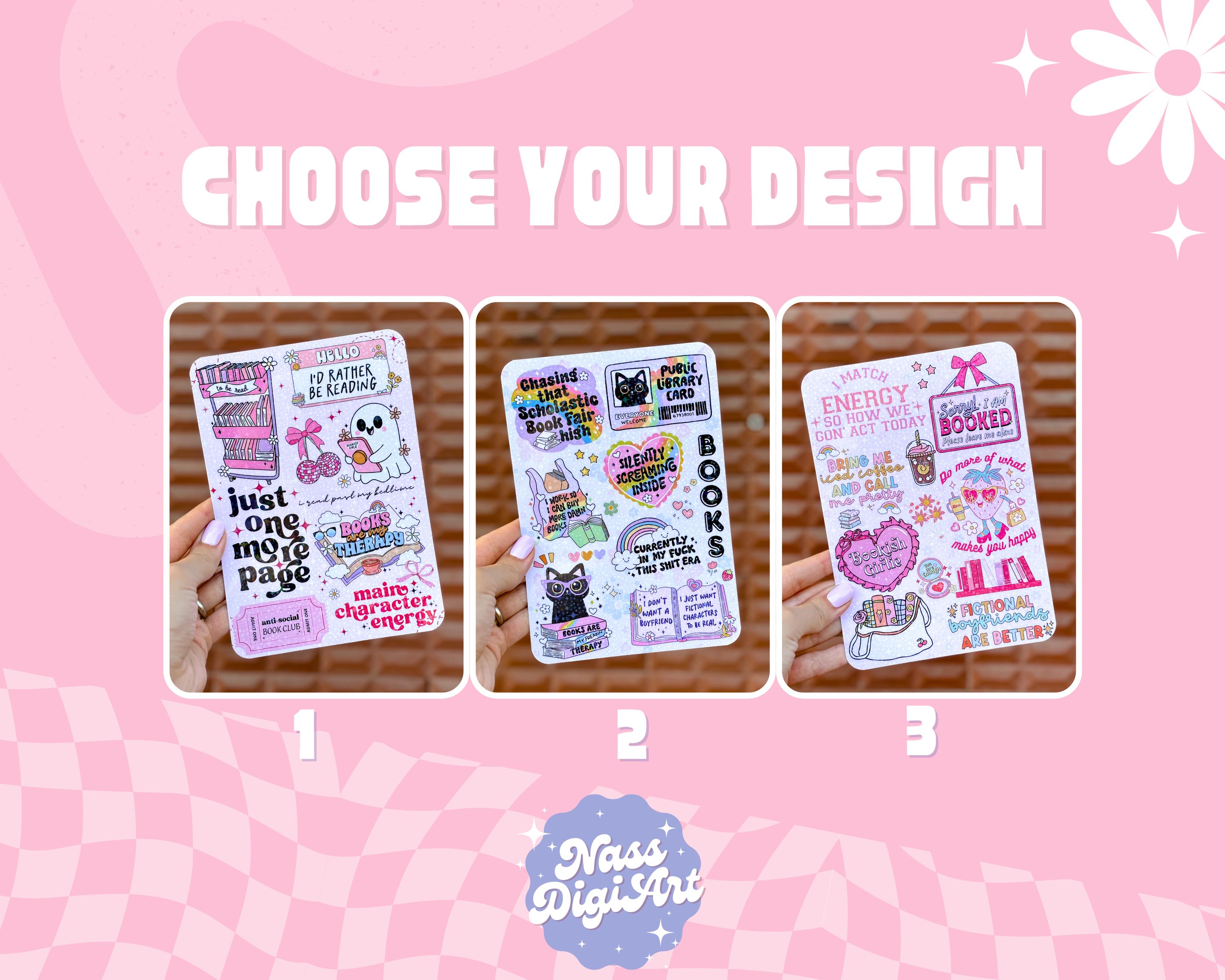 Cardstock Insert for Kindle💗A kindle insert for the fantasy girlies