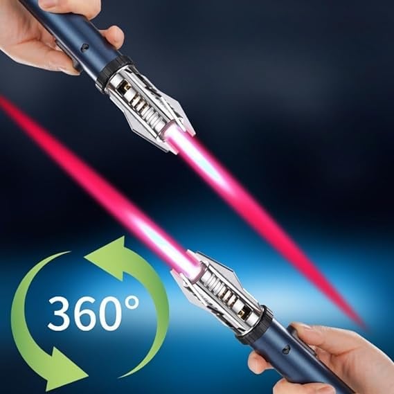 💥💥(BUY 2 SAVE 10% & FREE SHIIPING )-360° Windproof Lightsaber Torch Flame Lighter