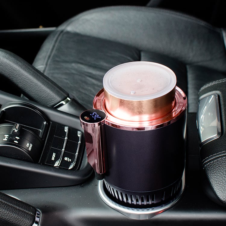 🔥Last Day Promotion - 60% OFF🎁🥤Premium 2-in-1 Smart Car Cup Warmer Cooler