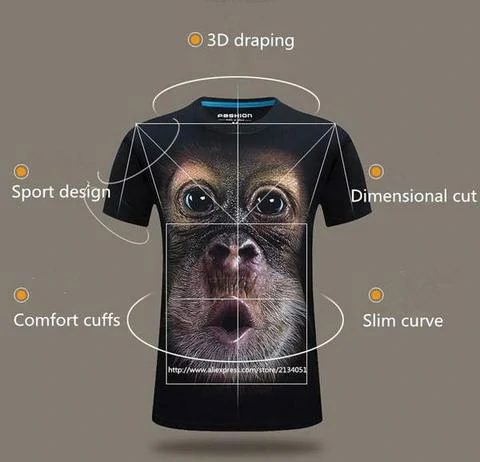 ✨ Father's Day Sale✨Funny Monkey Face T-Shirt