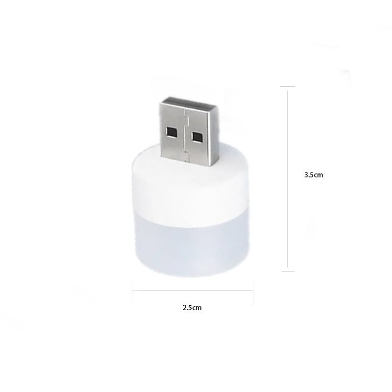 Mother's Day Pre-Sale 48% OFF - USB Mobile Small Round Light(BUY 3 GET 1 FREE NOW)