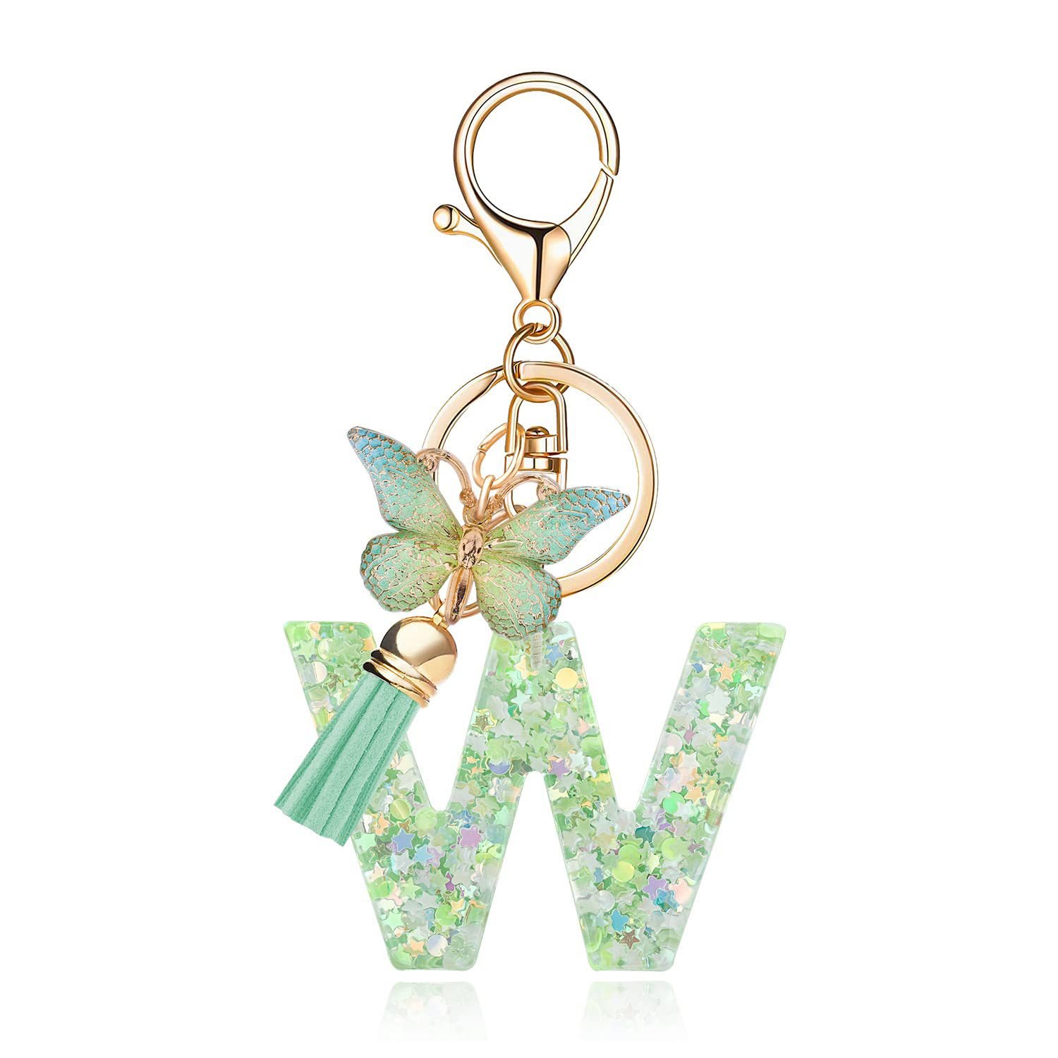 🎁TikTok Last Day Sale - 70% OFF🔥Initial Letter Keychains🦋