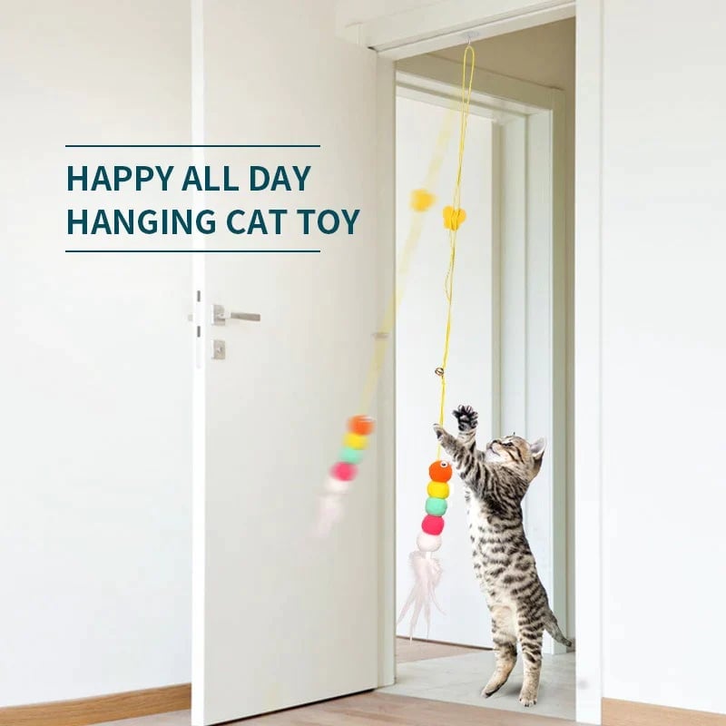💥LAST DAY SALE 50% OFF💥Hanging Bouncing Cats Toy⚡BUY 1 GET 1 FREE