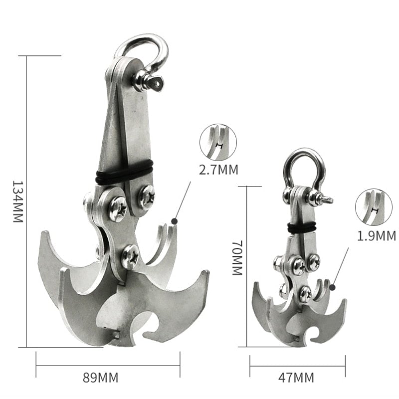 GravityGrip™ Grappling Hook / Gravity Hook