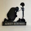 Last Day 70% OFF - 🖤Memorial Metal Plaque for Fallen Soldiers