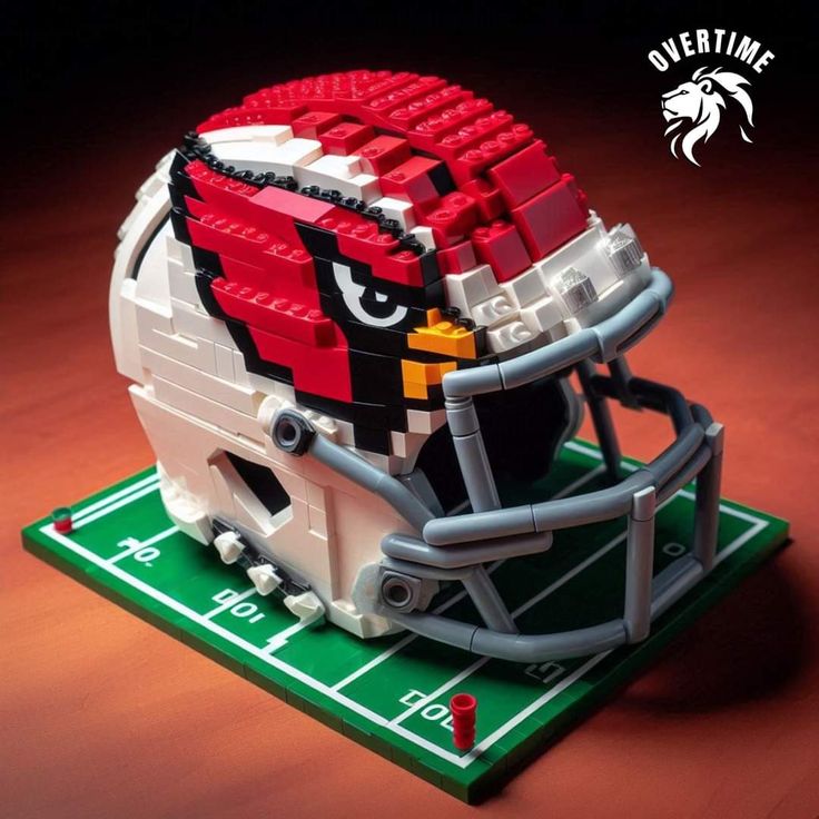 🏈 Football Fan Building Block Helmet