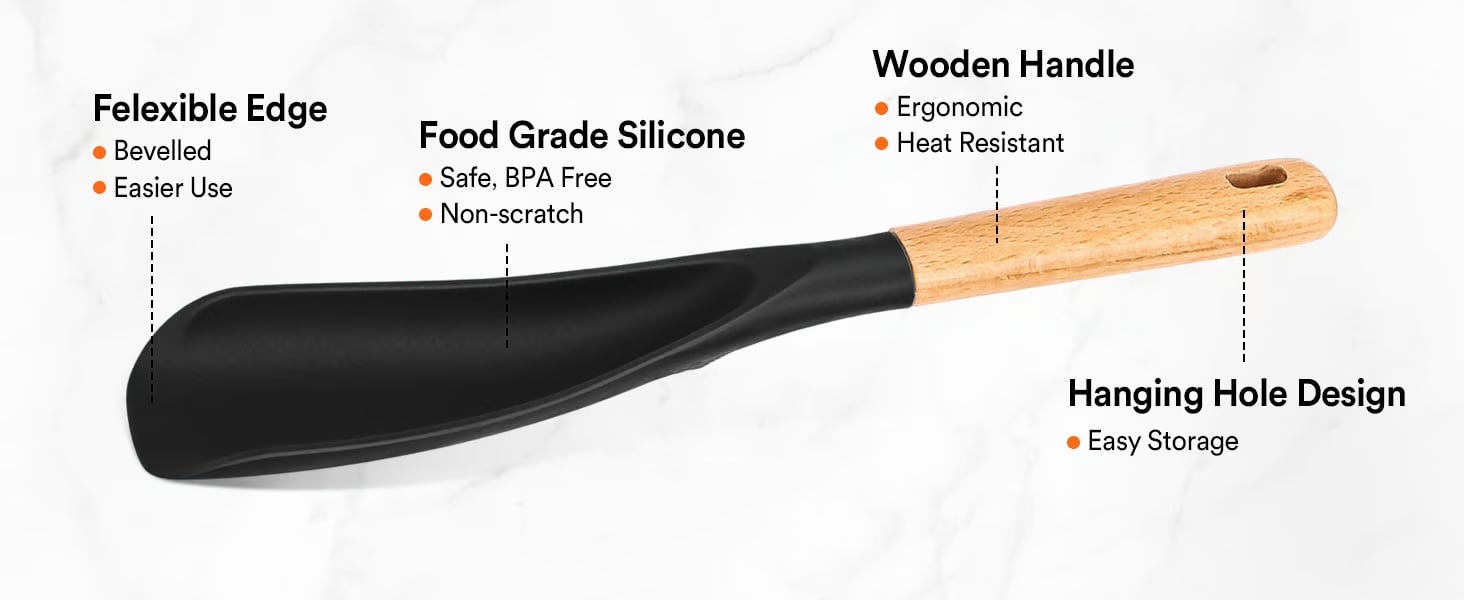 🔥Last Day 49% OFF - Multifunction Spatula Cooking Spoon