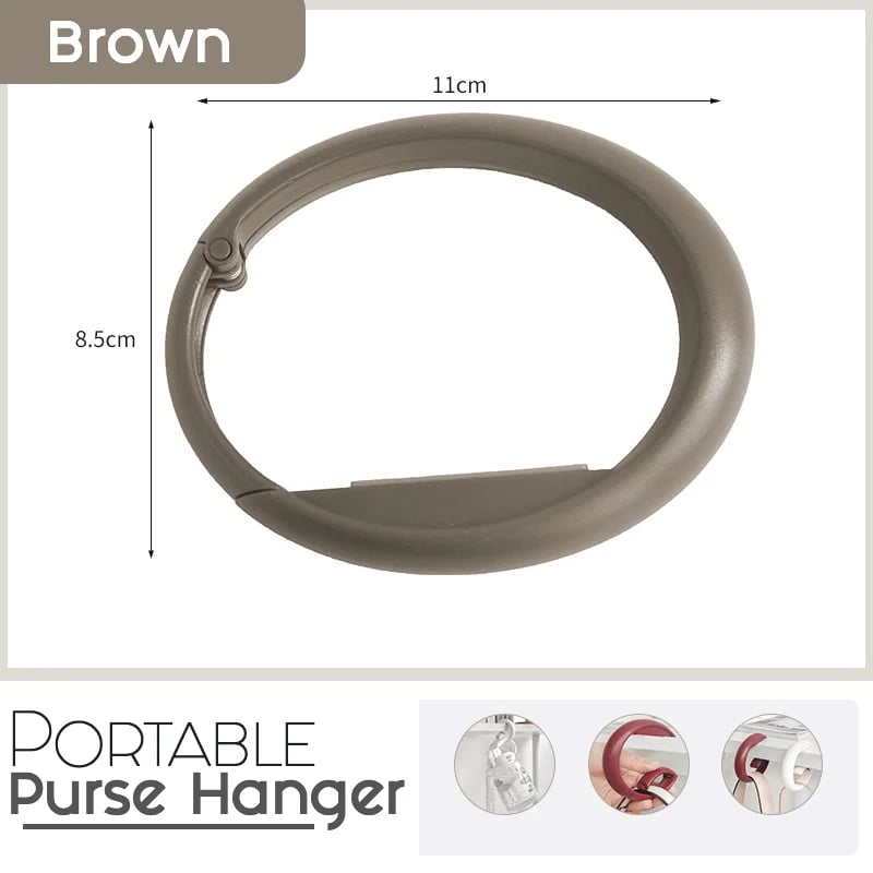 💓Mother's Day Gift- Portable Purse Hanger - (BUY 4 GET EXTRA 20% OFF & FREE SHIPPING)