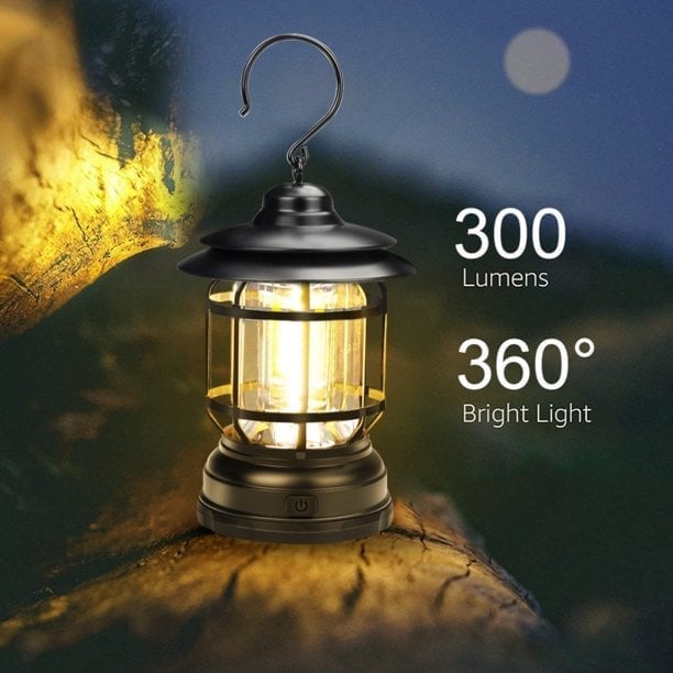 (🔥Last Day Promotion - 50% OFF) Portable Retro Camping Lamp - Buy 2 Get Extra 10% OFF & Free Shipping