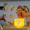 💖Last Day Sale 49% Off-🔥Mario Bros.Charging Question Mark Night Light💡 With Game's Gold Coin Sound