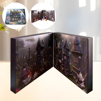 TikTok Last Day Promotion -60% OFF🎉2024 Halloween Gnome Puzzle Countdown Calendar👻